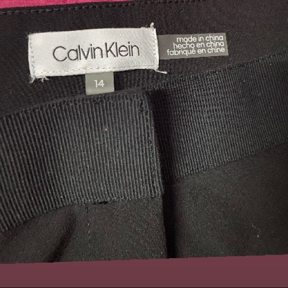 CALVIN KLEIN Women’s Classic Dress Pants size 14 - Picture 2 of 5